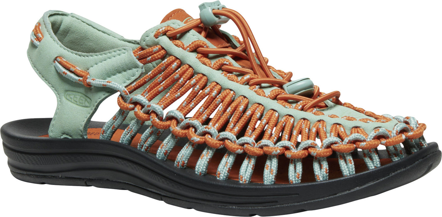 Uneek W Granit sneakers - Green Gold Flame